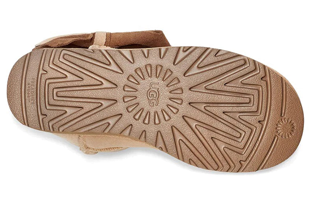 (WMNS) UGG Classic Mini Two-Tone Bow 1107959-BNZ
