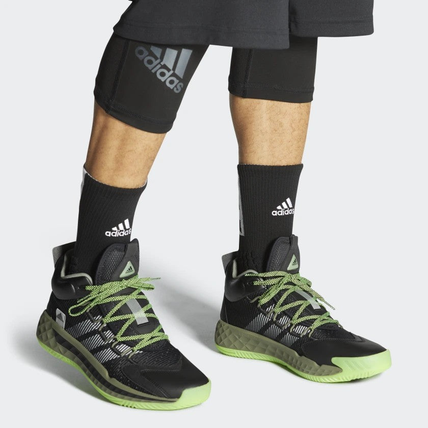 adidas Pro Boost Mid 'Black Legacy Green' FW9510