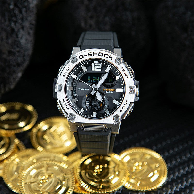 CASIO G-Shock G-Steel 'Silver Black' GST-B300S-1A