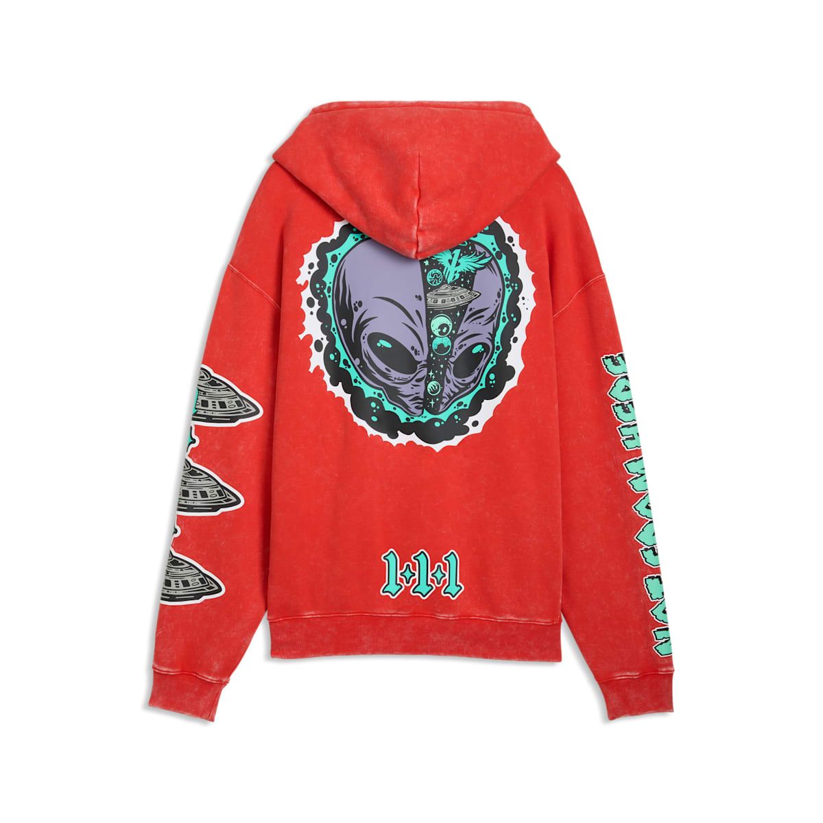 PUMA Melo World Zip-Up Hoodie 'For All Time Red' 634603-01