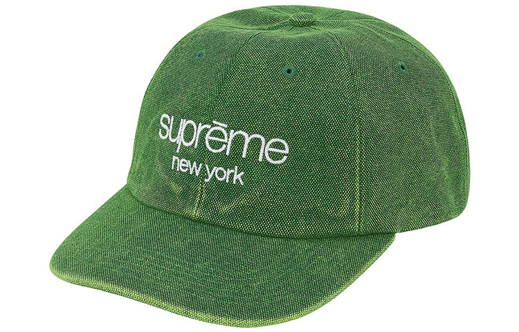 Supreme 2-Tone Canvas 6-Panel 'Green White' SUP-FW20-286