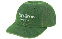 Supreme 2-Tone Canvas 6-Panel 'Green White' SUP-FW20-286
