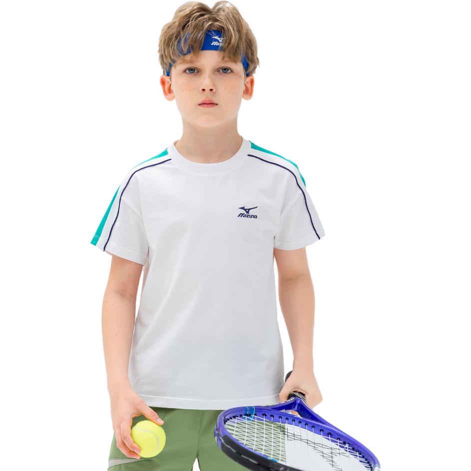 (GS) Mizuno Casual T-shirt 'White' T2270