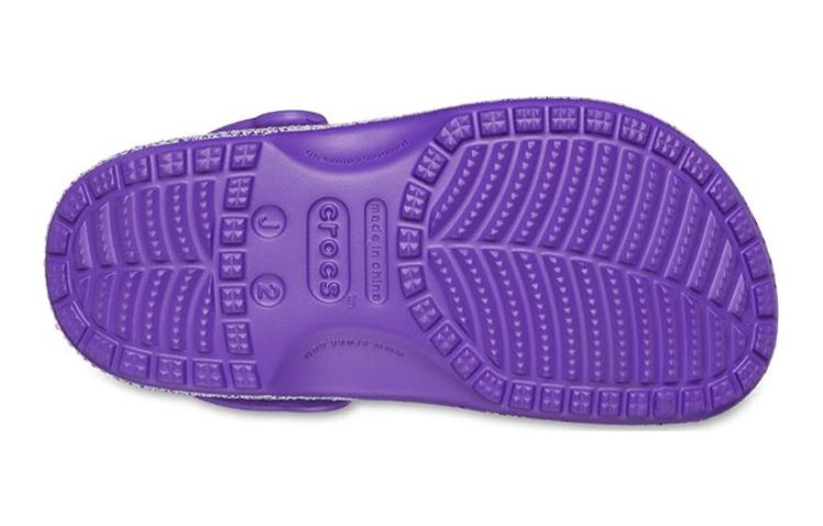 (PS) Crocs Classic Glitter Clog 'Purple' 206993-573