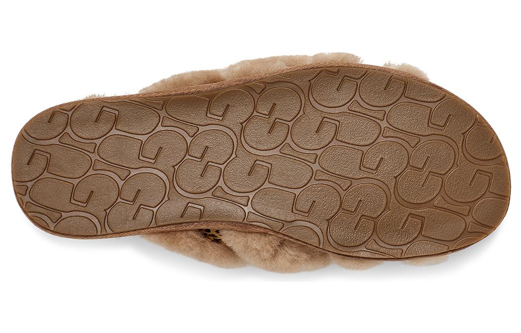 (WMNS) UGG Cross Slides 'Chestnut' 1151832-CHE