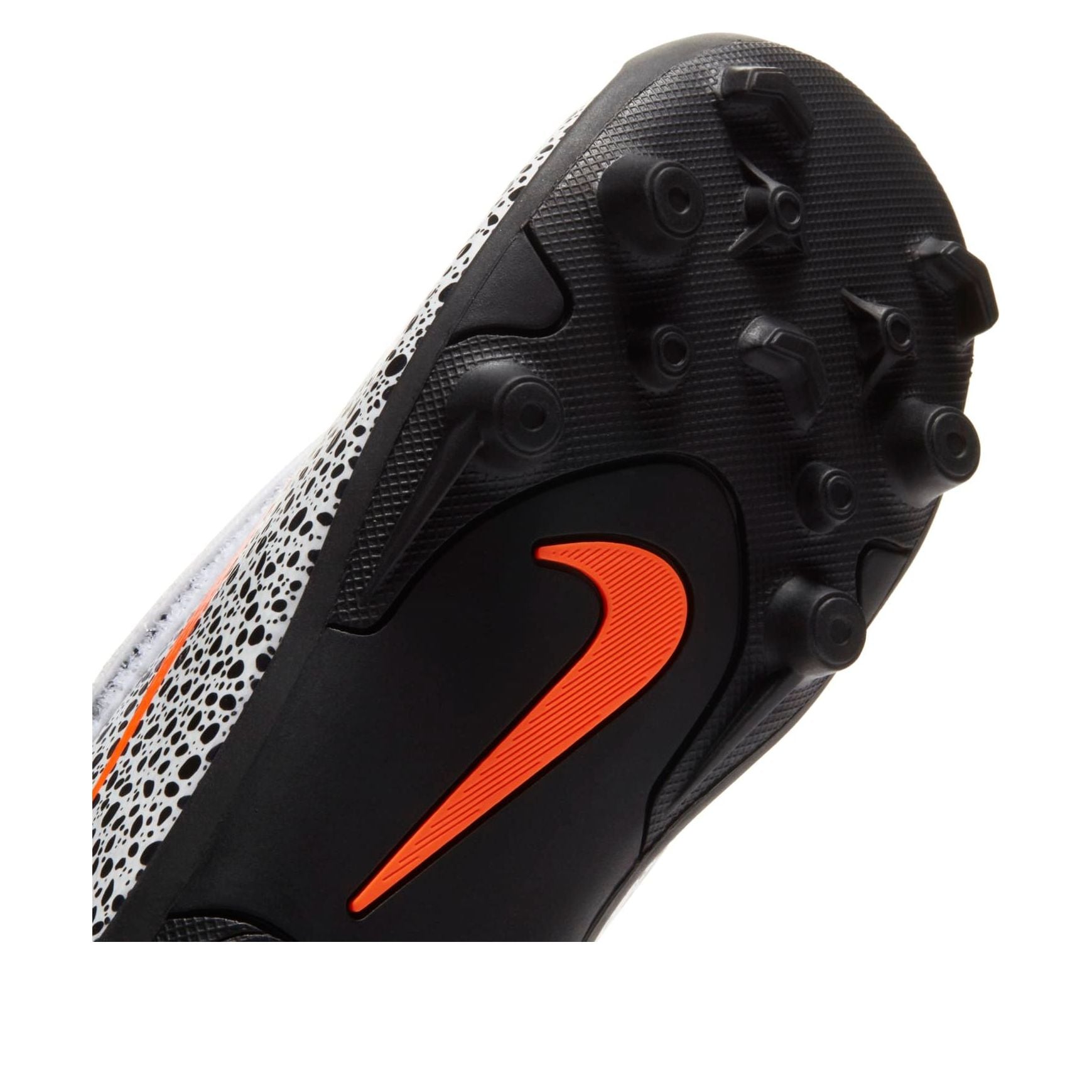 (GS) Nike JR Vapor 13 Club CR7 MG 'Black White Yellow' CV3317-180