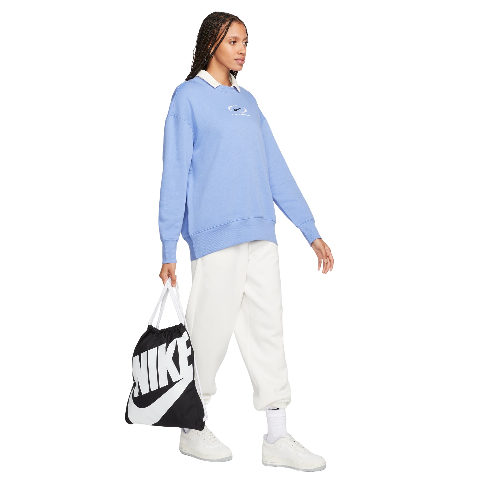 Nike Heritage Gymsack 'Black White' BA5351-011