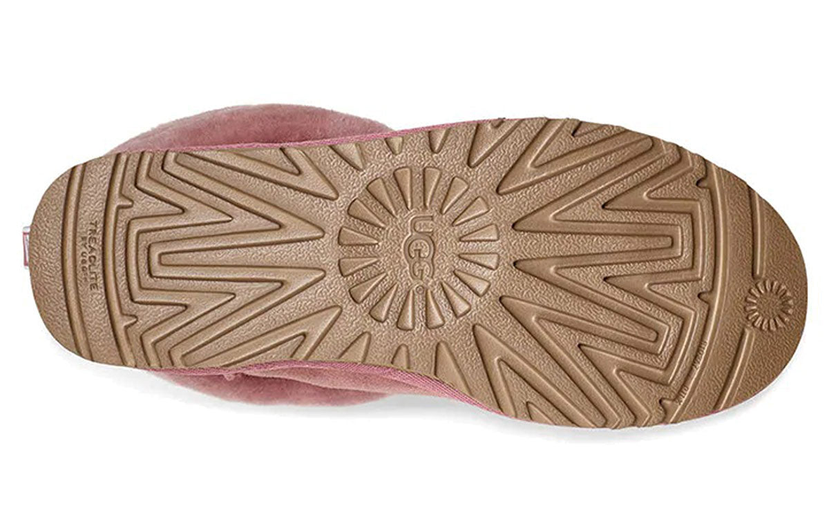 (WMNS) UGG Classic Mini Fluff Quilted Boot 'Pink Red' 1098533-PDW