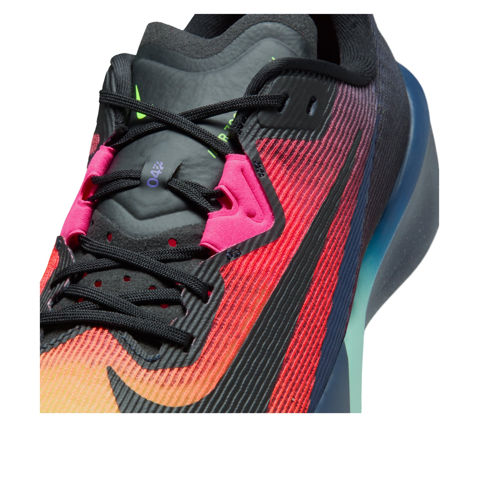 Nike Air Zoom Rival Fly 4 Glam 'Dark Obsidian Ghost Green Pink Blast' IO9565-400