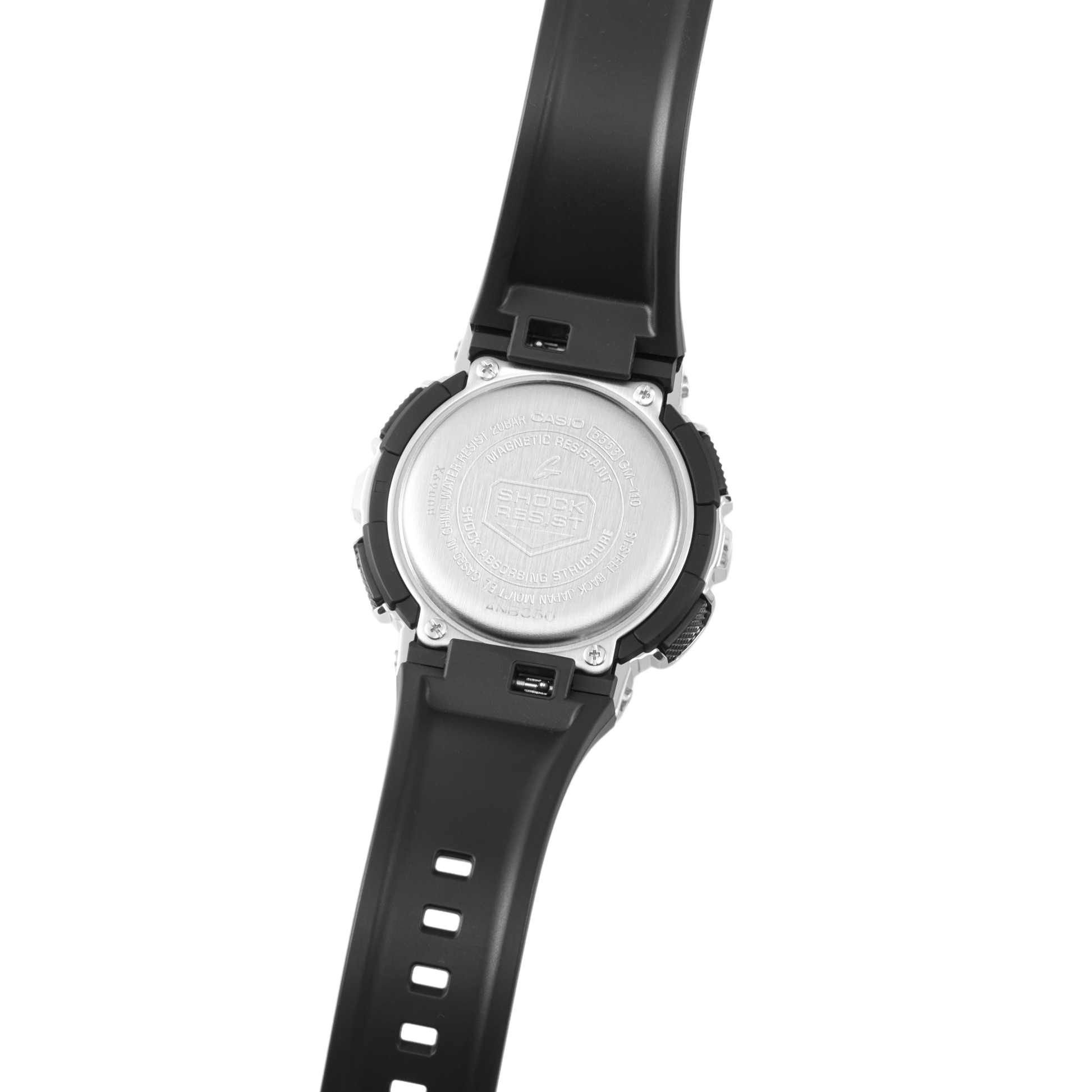 CASIO G-Shock Analog-Digital 'Black Silver' GM-110-1ACR