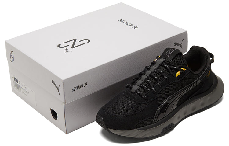 PUMA Neymar Jr. x Wild Rider 'Black Castlerock' 385048-01