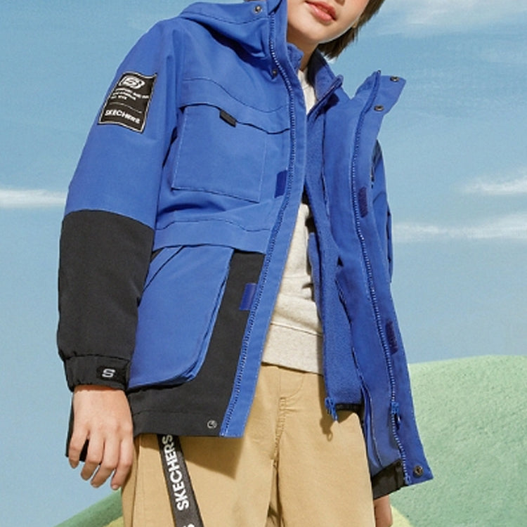 (GS) Skechers Casual 3-In-1 Jacket 'Multi-Color' L122B001
