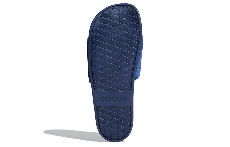 adidas Adilette Comfort Slides Blue Slipper 'Blue White' F34726