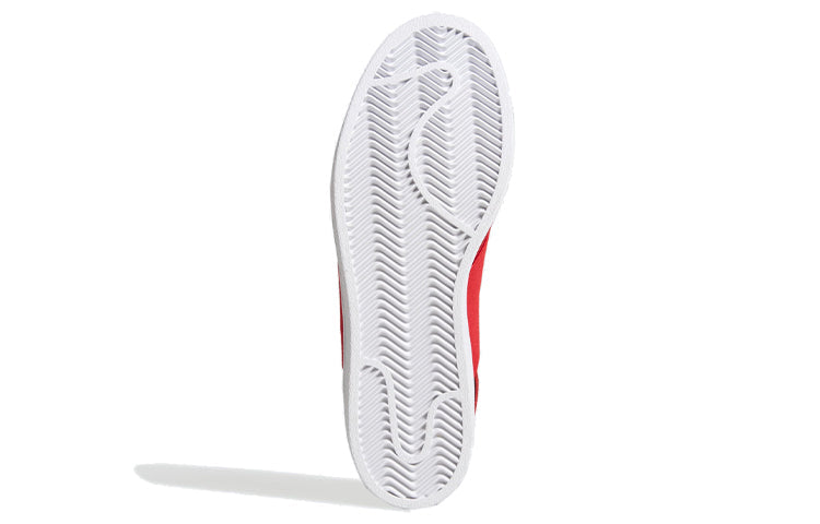(WMNS) adidas originals Superstar Slip On 'Red White' EX4626