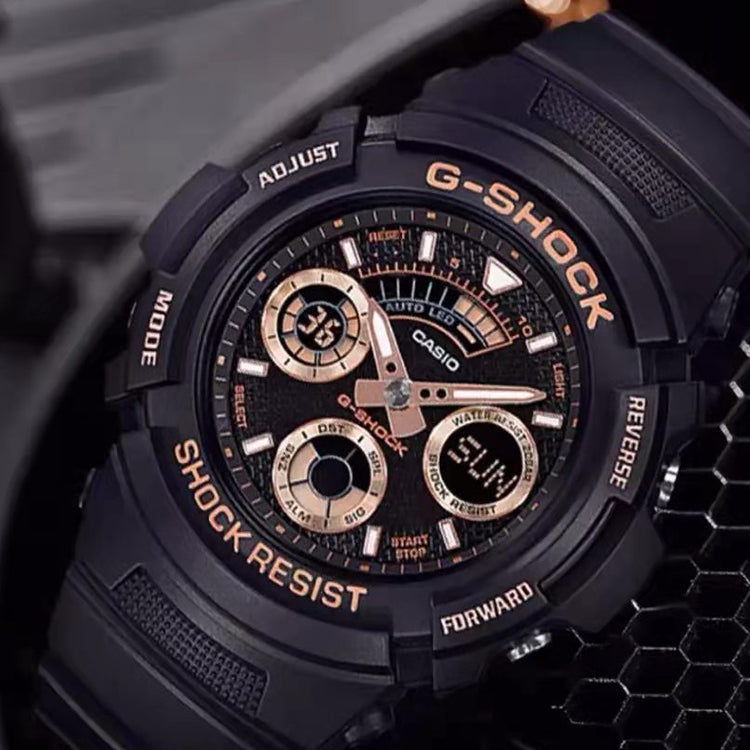CASIO G-Shock Analog-Digital 'Black' AW-591GBX-1A4PR