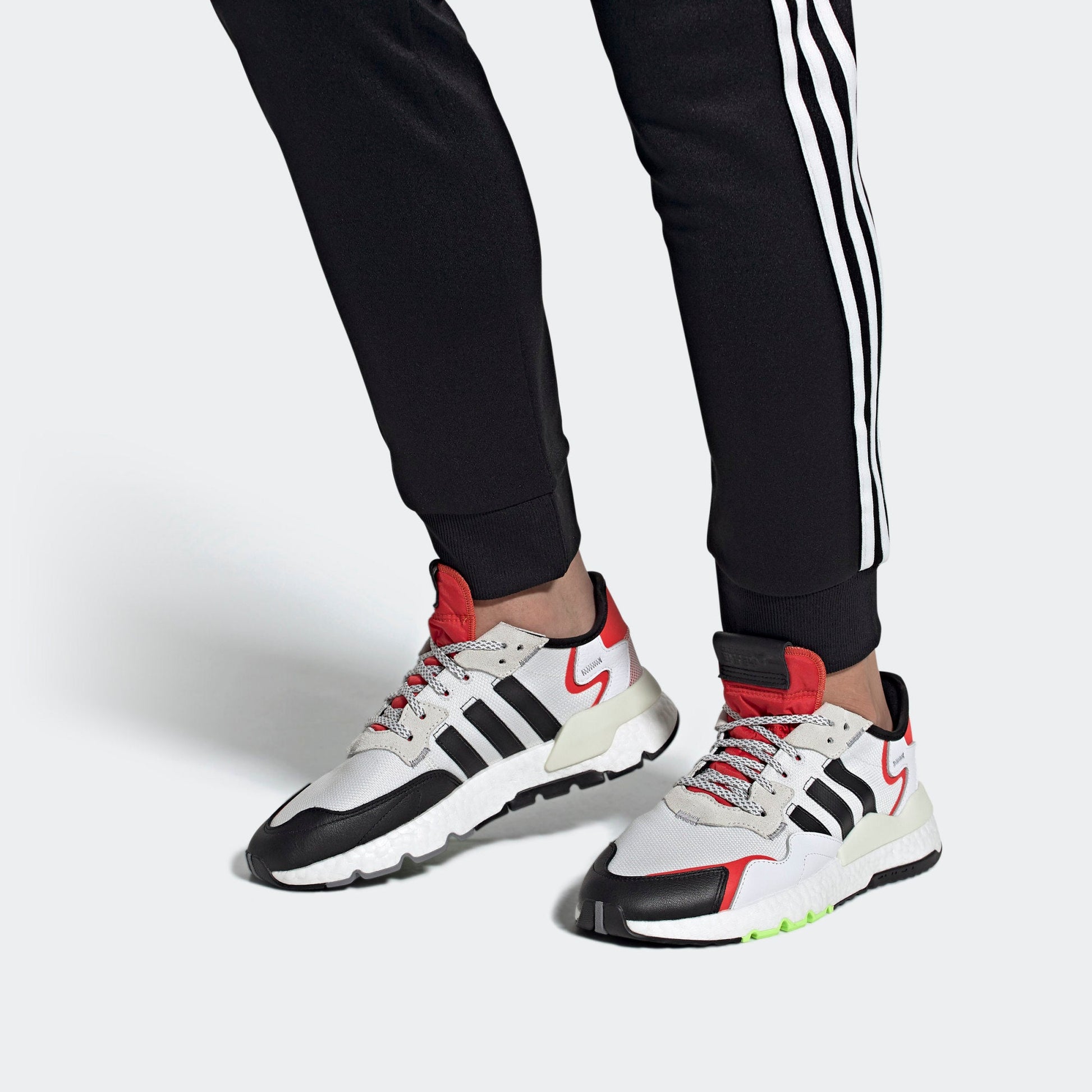 adidas Nite Jogger 'White Black Red' EH1293