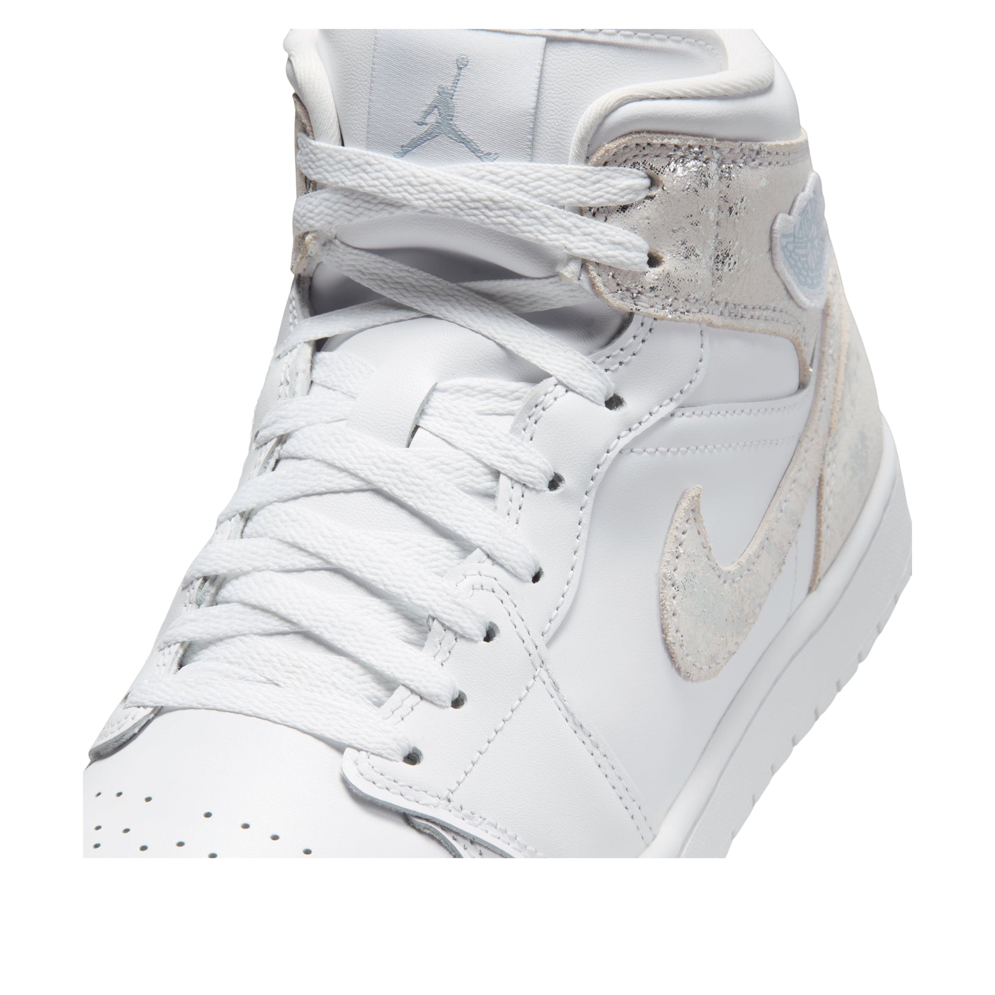 Air Jordan 1 Mid SE 'Distressed White Field Silver' IR2271-100