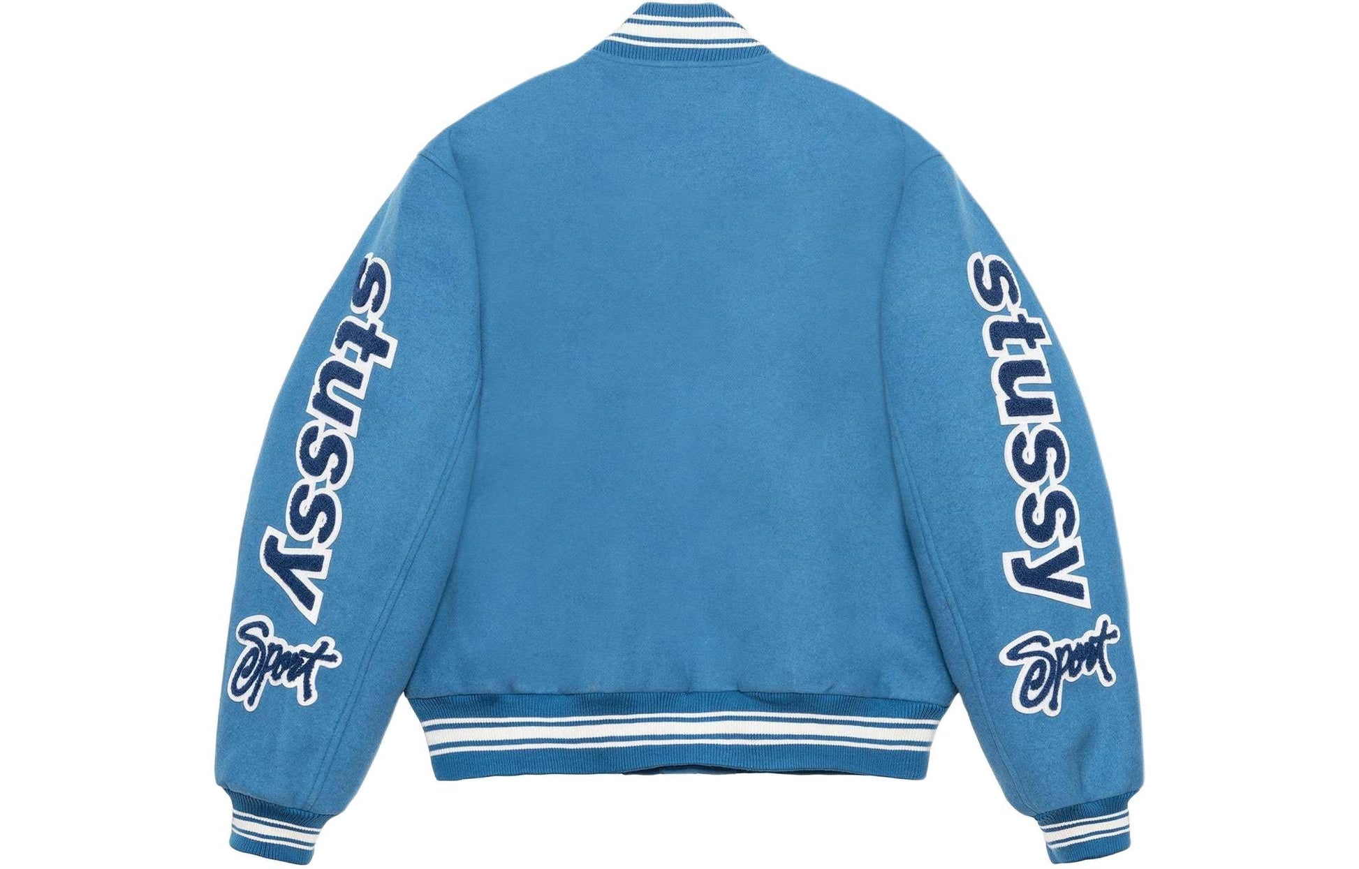 Stussy SS24 VARSITY Jacket 'Blue' 115748