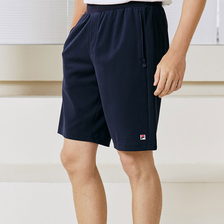 FILA Sports Knit Thin and light Casual Shorts Blue F11M131608F-NV