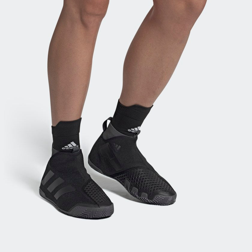 adidas Stycon Laceless Clay Court 'Core Black' FV2569