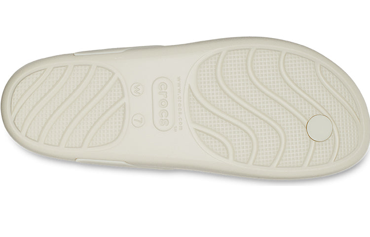 (WMNS) Crocs Splash Flip 'Bone' 208218-2Y2
