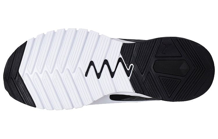 (WMNS) PUMA Ignite Dual Nm Low Top Running Shoes Black/White 191482-02