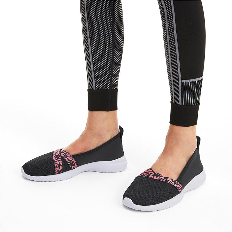 (WMNS) PUMA Adelina Blossom Black 371140-01