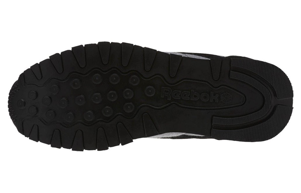 Reebok Cl Leather Running Shoes Black/Grey BD1664