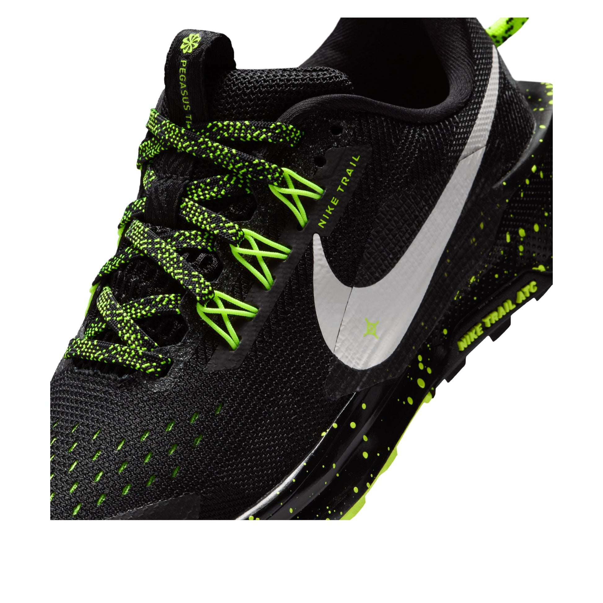 (GS) Nike React Pegasus Trail 5 'Black Volt Ice Phantom' FV5638-006