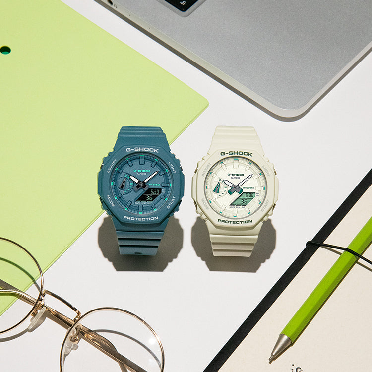 CASIO G-Shock Analog-Digital 'Green' GMA-S2100GA-3APR
