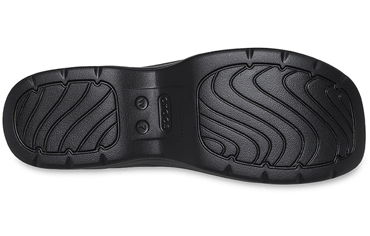 (WMNS) Crocs Skyline Slide Sandals 'Black' 208182-001