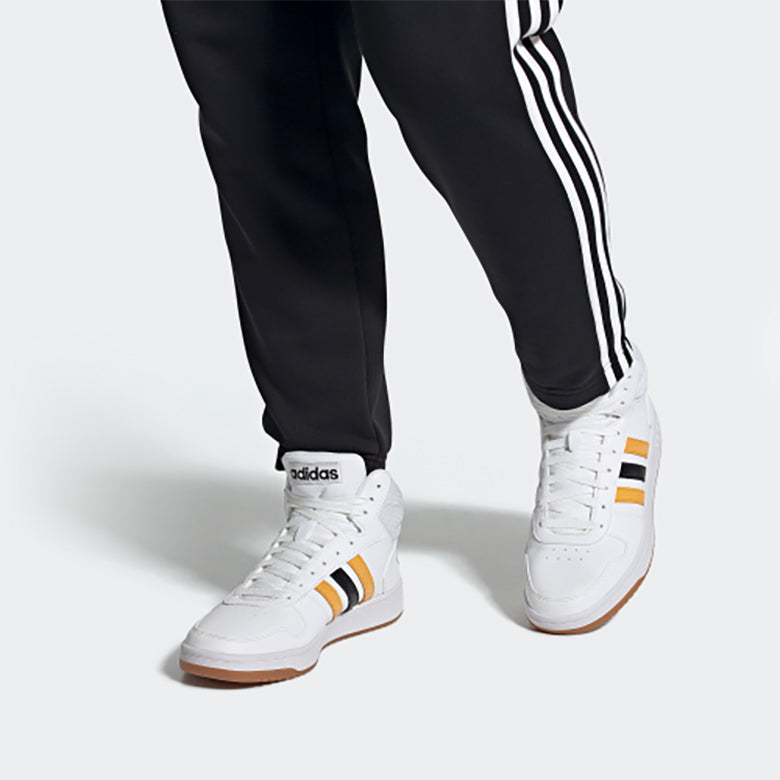 adidas Hoops 2.0 Mid 'White Active Gold' FW9347