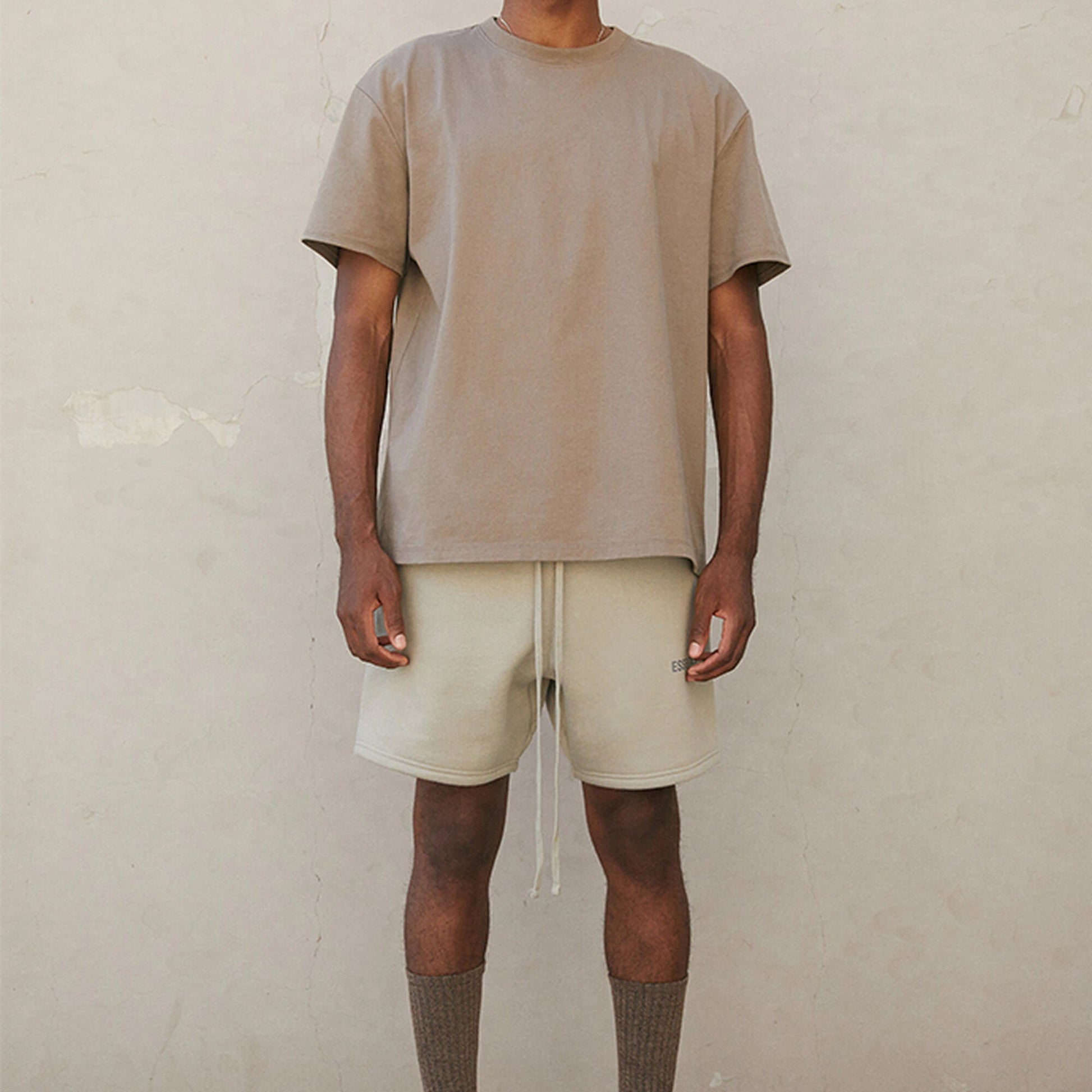 Fear of God Essentials FW21 Logo Tee 'Harvest' FOG-FW21-008