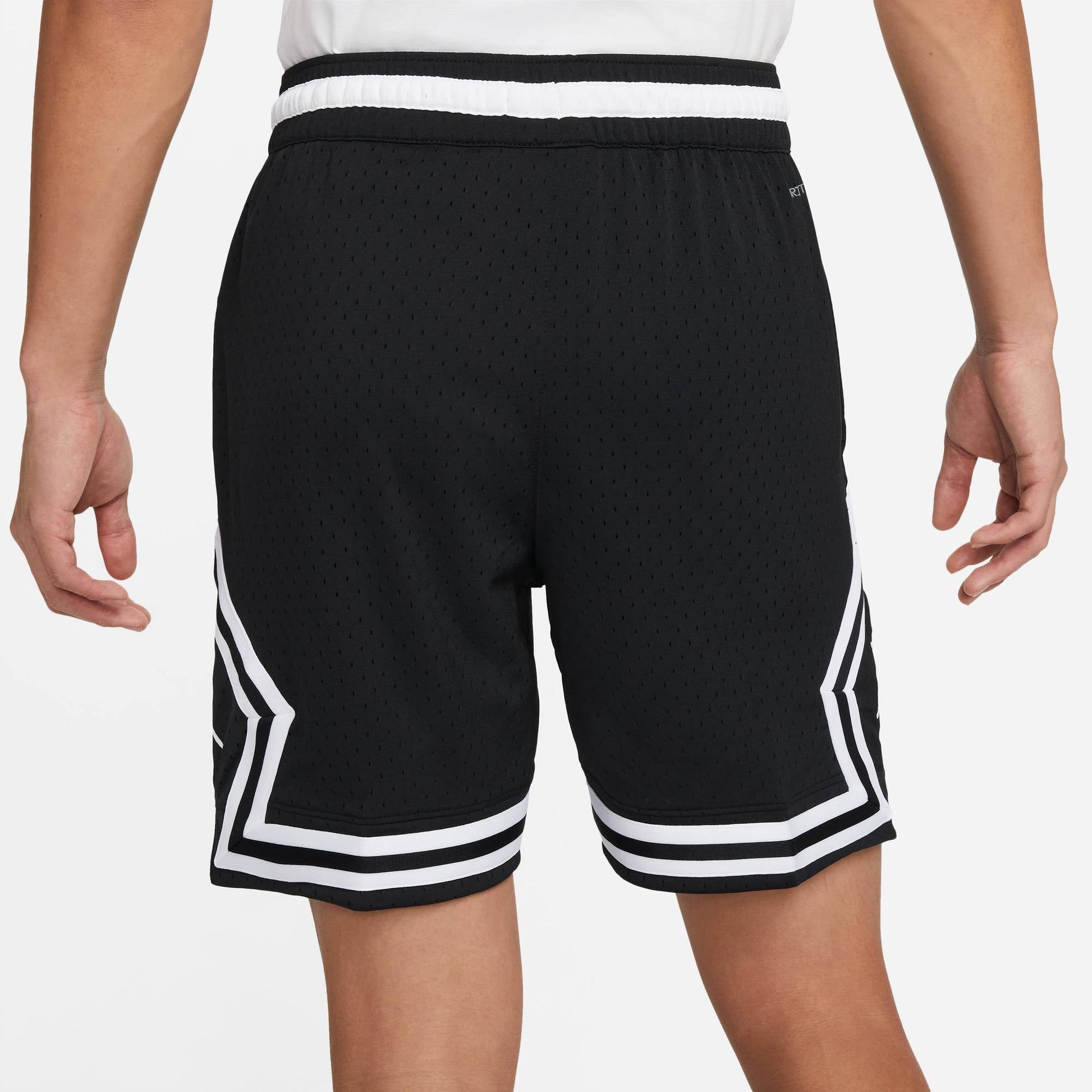Men's Air Jordan Sport Dri-fit Stripe Casual Breathable Basketball Sports Shorts Black DH9076-010