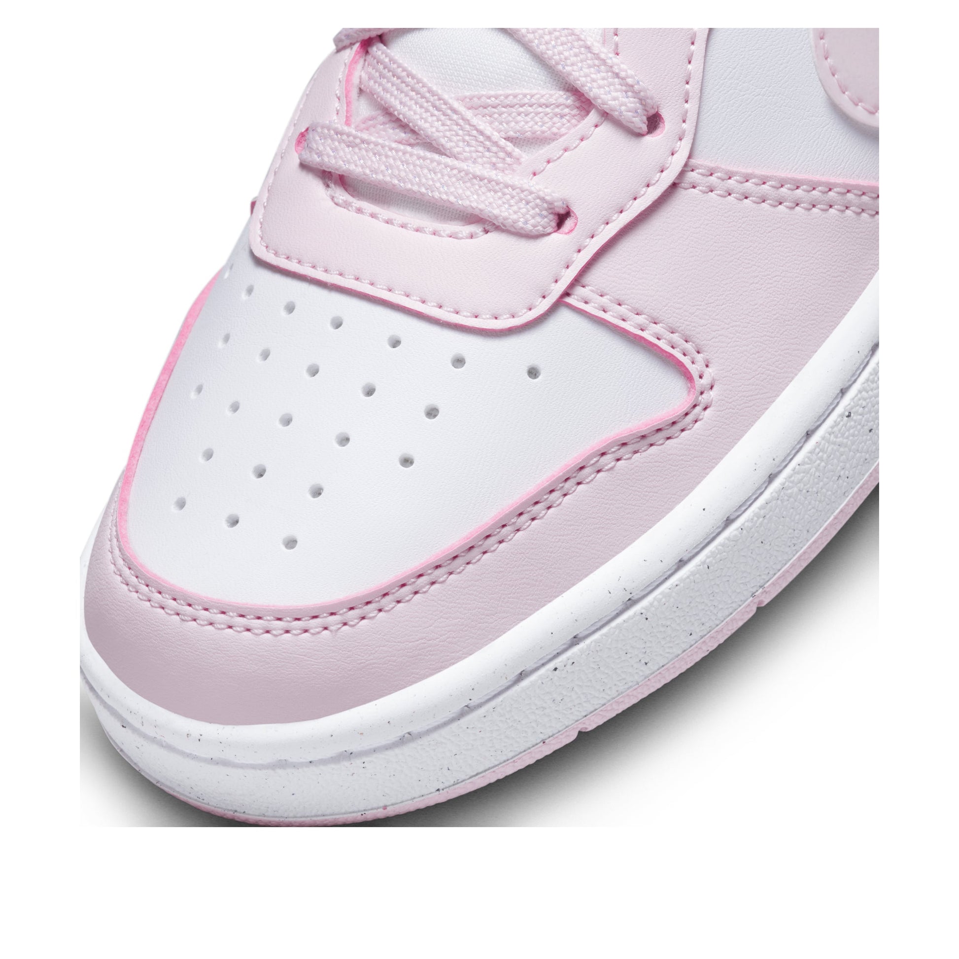 (GS) Nike Court Borough Low Recraft 'White Pink Foam' DV5456-105