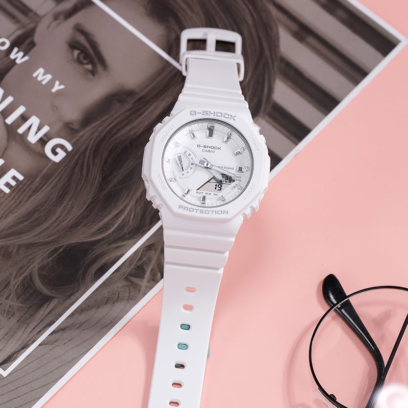 CASIO G-Shock Analog-Digital 'White' GMA-S2100-7APR