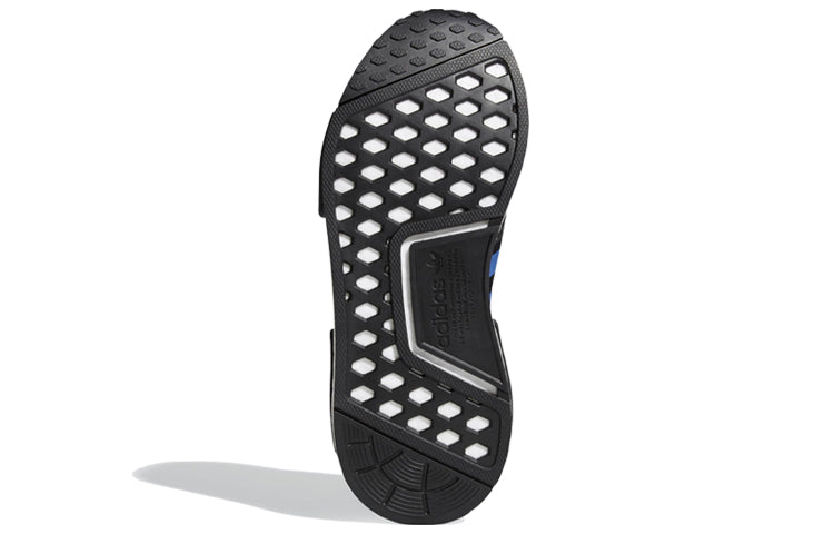 (GS) adidas NMD_R1 J 'Black Shiny Blue' F97579
