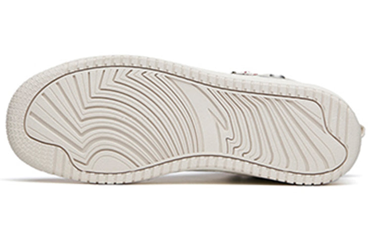 (WMNS) ANTA Fashion Series Sneakers High 'Light Grey' 122148013R-2