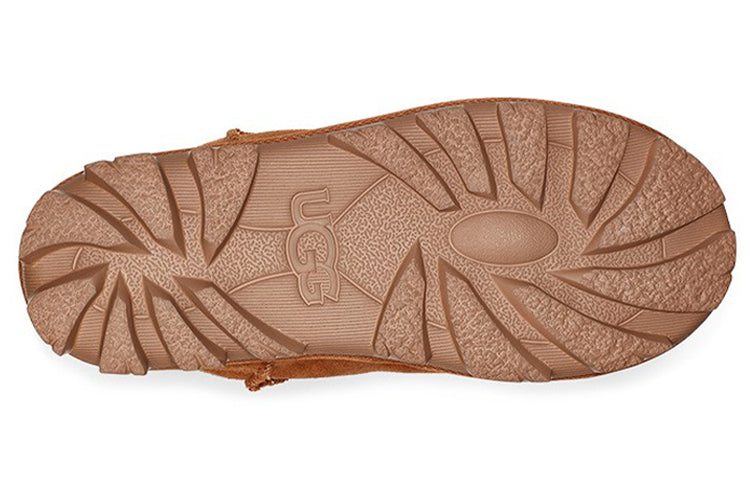 (WMNS) UGG Essential Mini Classic Fleece Lined Brown 1115030-CHE