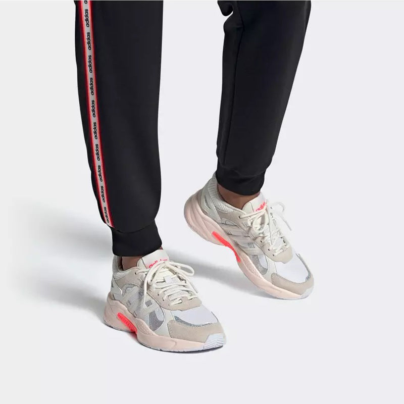(WMNS) adidas neo Crazychaos Shadow 'White Silver Gray' FX9110