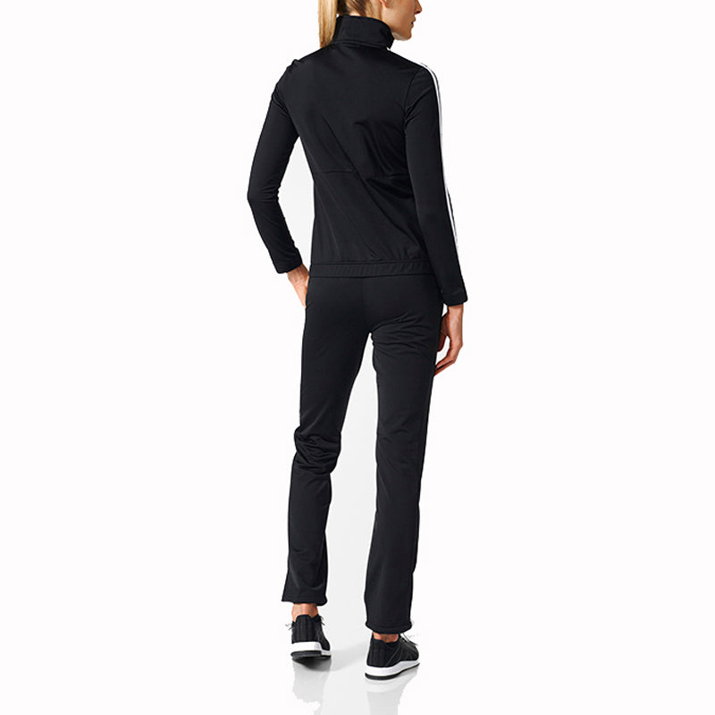 (WMNS) adidas Back to Basics Training Track Suit Asia Sizing 'Black' BK4674