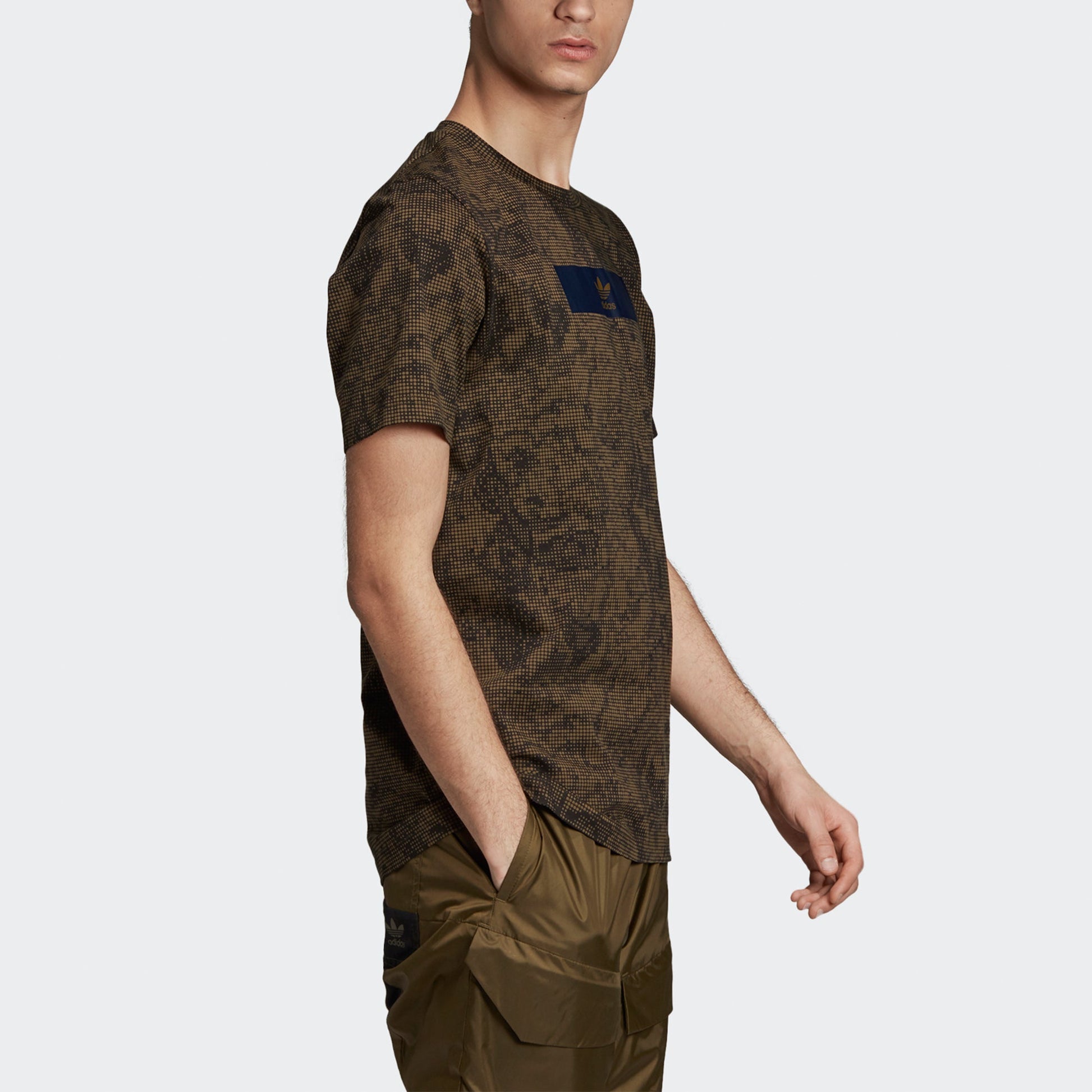 adidas originals Pt3 T Shirt Casual Sports Round Neck Breathable Short Sleeve Black ED5798