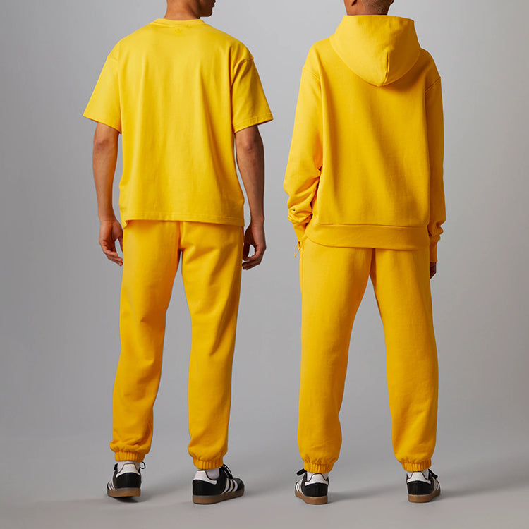 adidas x Pharrell Humanrace Small Logo Sweatpants 'Yellow' HG2685