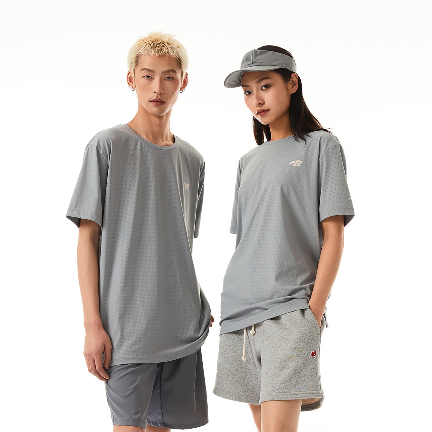 New Balance Icon T-shirt Asia Sizing 'Grey' NEE25031-GR