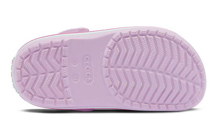 (GS) Crocs Crocband Clog 'Pink White' 207006-6GD