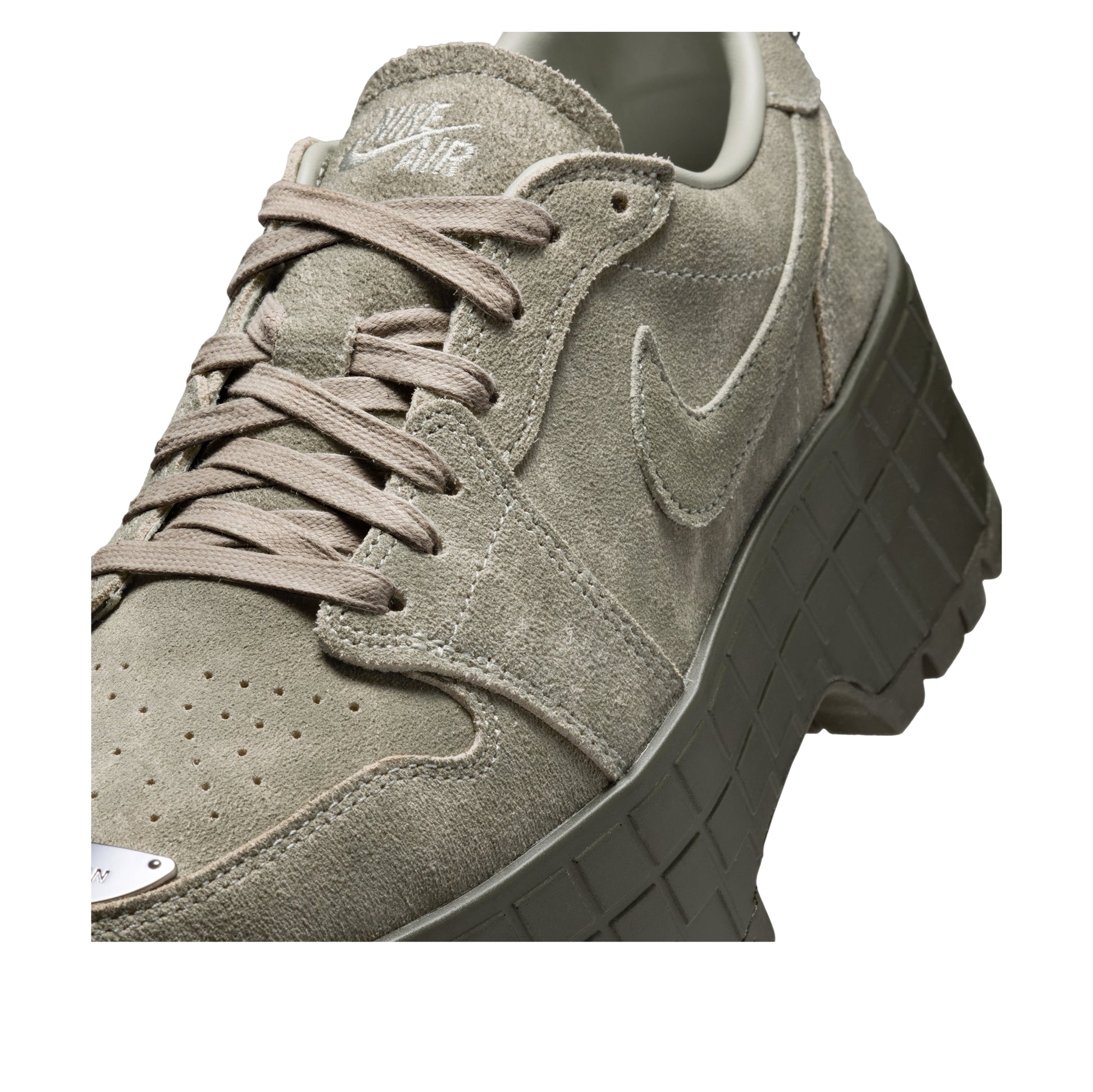 (WMNS) Air Jordan 1 Brooklyn Low 'Spruce Fog Cargo Khaki Jade Stone' IR7248-304