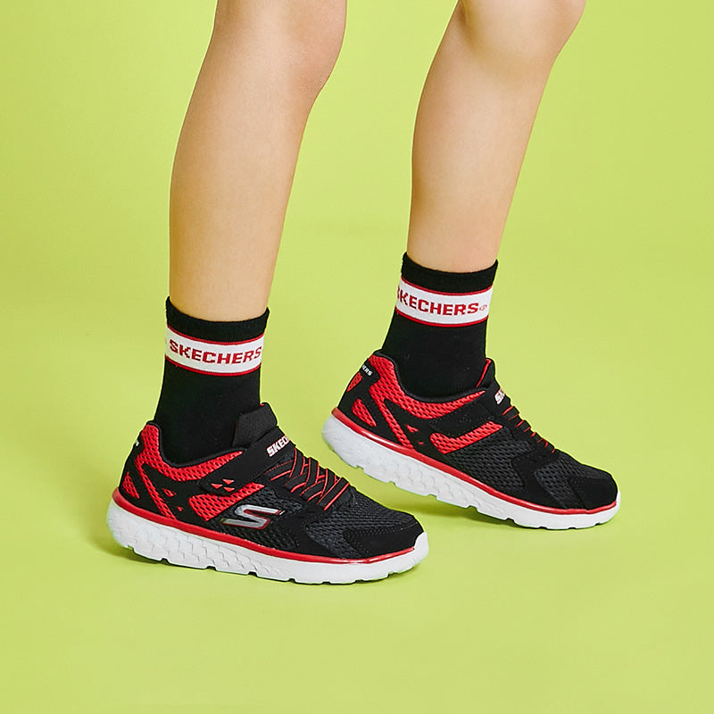 Skechers Go Run 400 Proxo Low-Top Sneakers K Black/Red 97680L-BKRD