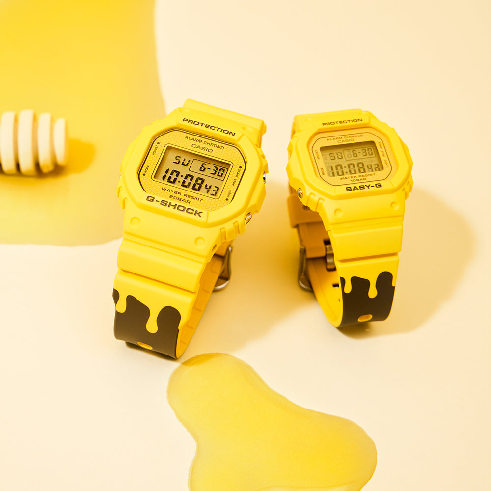 CASIO G-Shock Analog-Digital 'Yellow' SLV-22B-9PFH