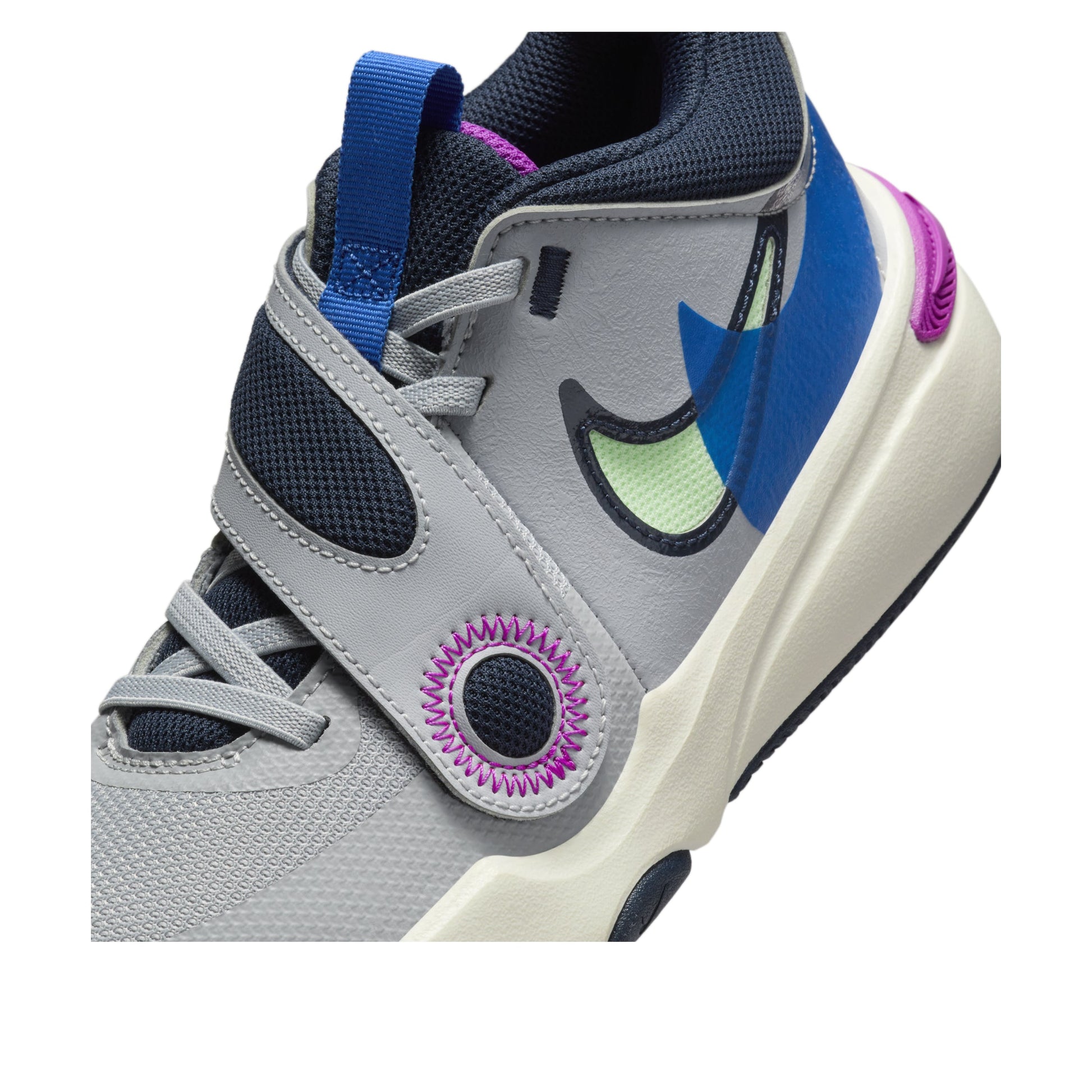 (GS) Nike Team Hustle D 11 SE 'Wolf Grey Obsidian' FN5005-001