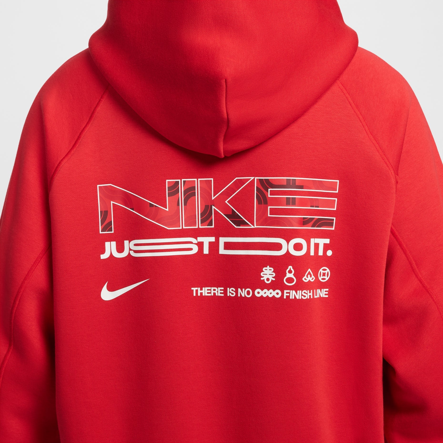 Nike Sportswear CNY Hoodie Asia Sizing 'Red' HV8206-657